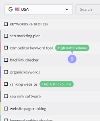 website keyword ranking