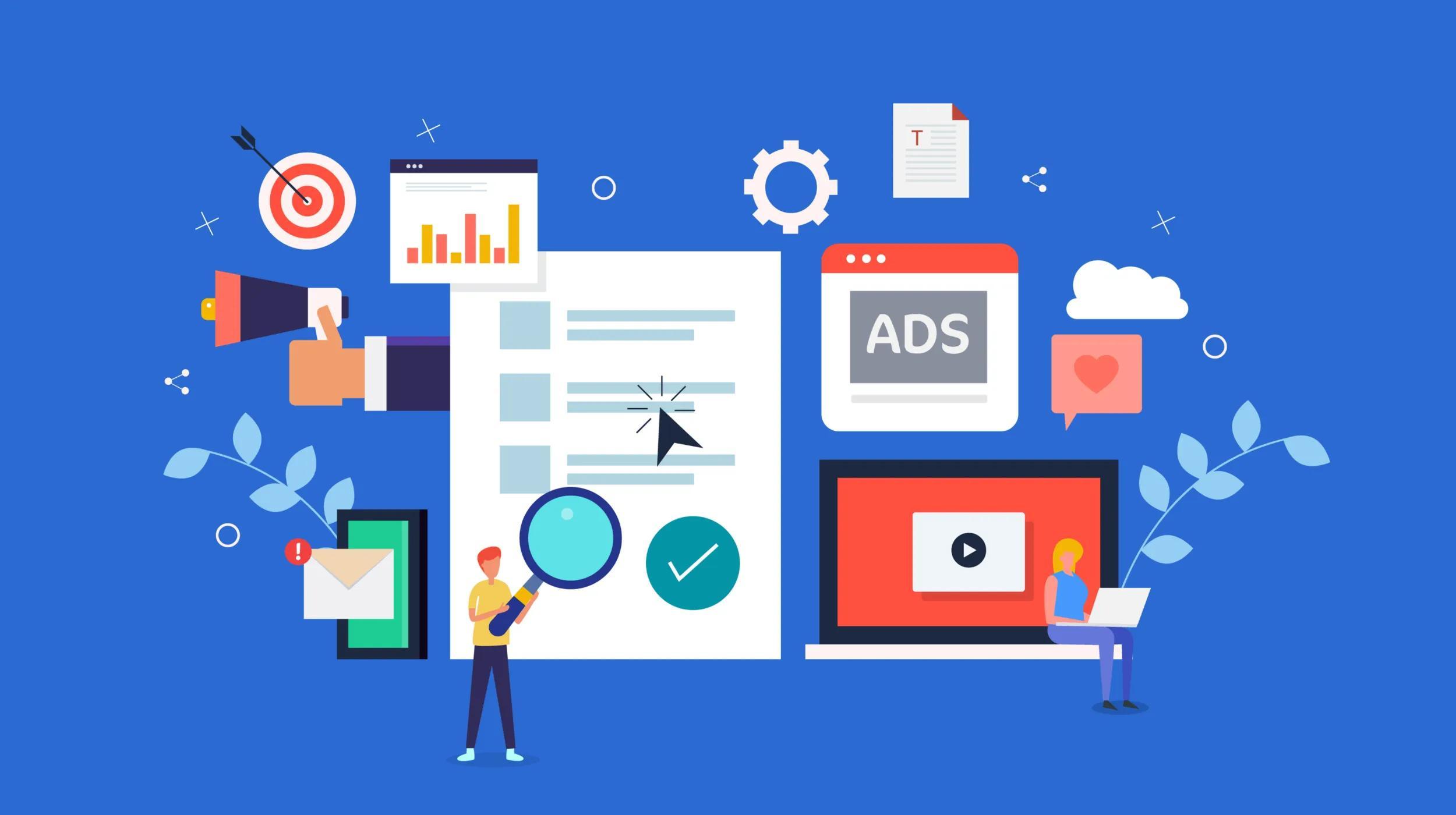 seo sem social media marketing